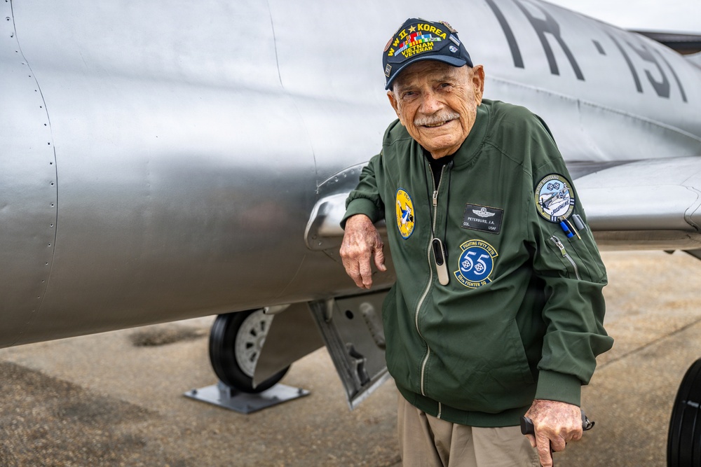 WWII fighter pilot reflects on Air Force heritage at Moody Air Force Base