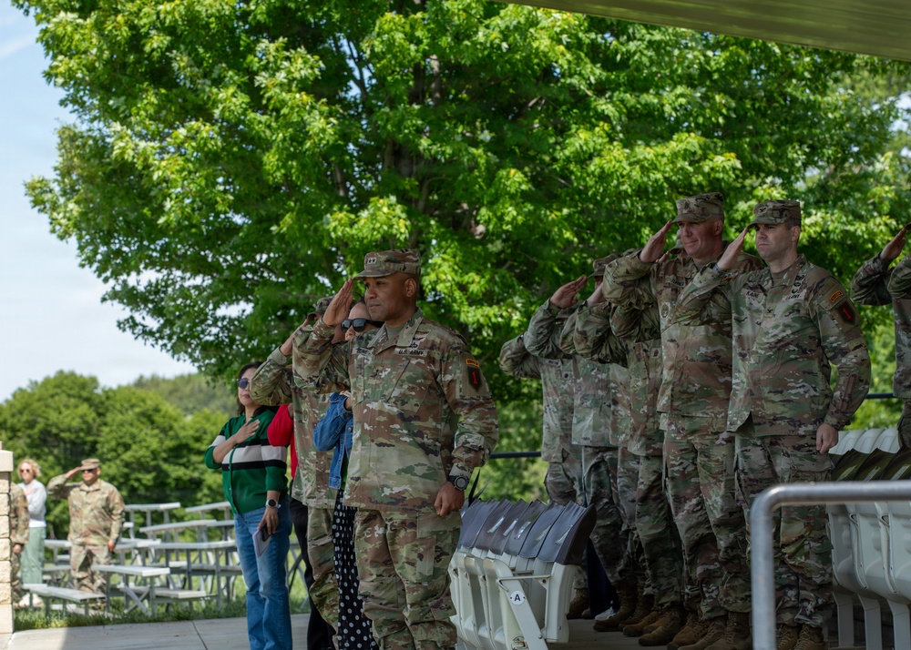 101st Brigade Support Battalion change of command ceremony