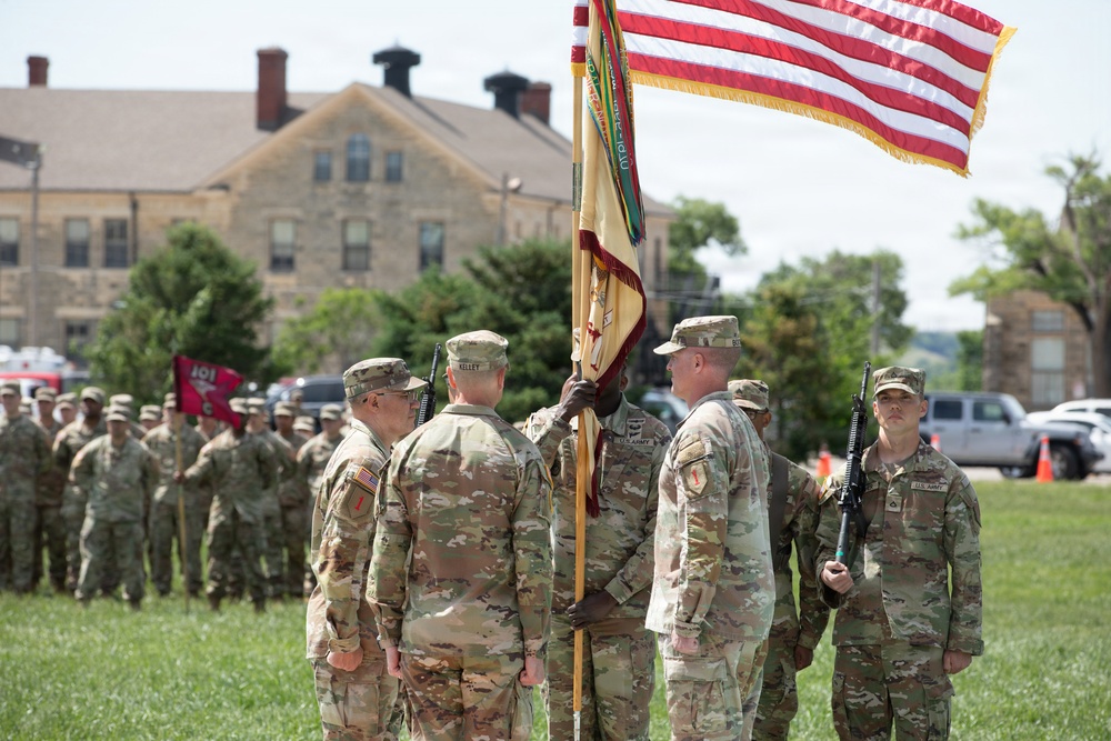 101st Brigade Support Battalion change of command ceremony