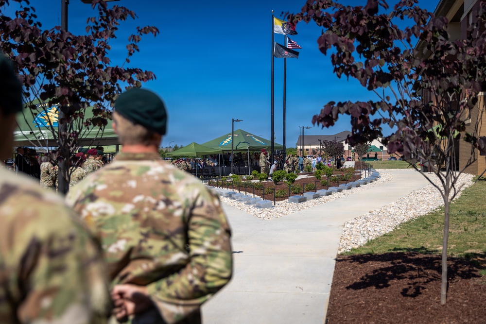 3rd Special Forces Group (Airborne) Honors Fallen Heroes at Annual Rose Laying Ceremony