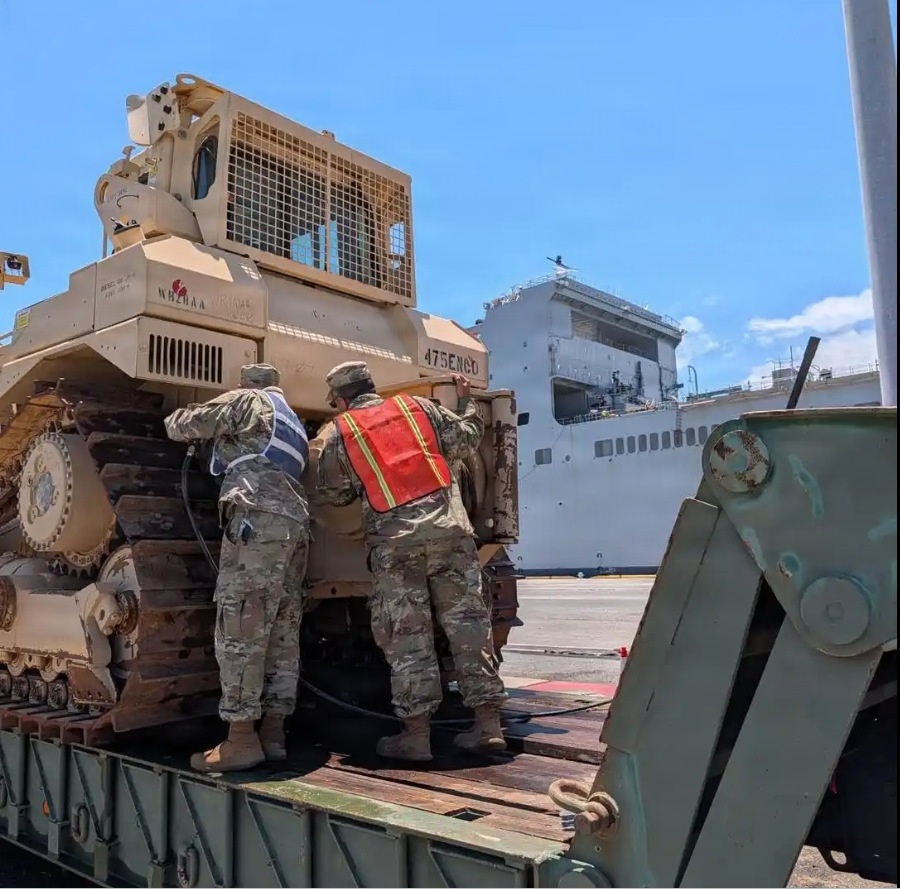 Active-duty logistics units with presence at Fort Buchanan enable strategic military equipment movement anytime, anywhere