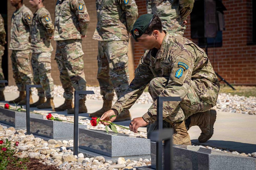 3rd Special Forces Group (Airborne) Honors Fallen Heroes at Annual Rose Laying Ceremony