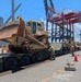Active-duty logistics units with presence at Fort Buchanan enable strategic military equipment movement anytime, anywhere