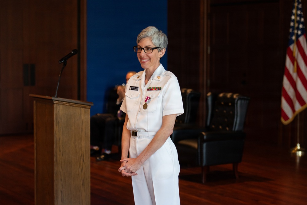 Senior Chief Musician Amanda Cline Retires after 20 Years