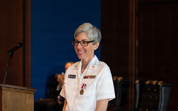 Senior Chief Musician Amanda Cline Retires after 20 Years