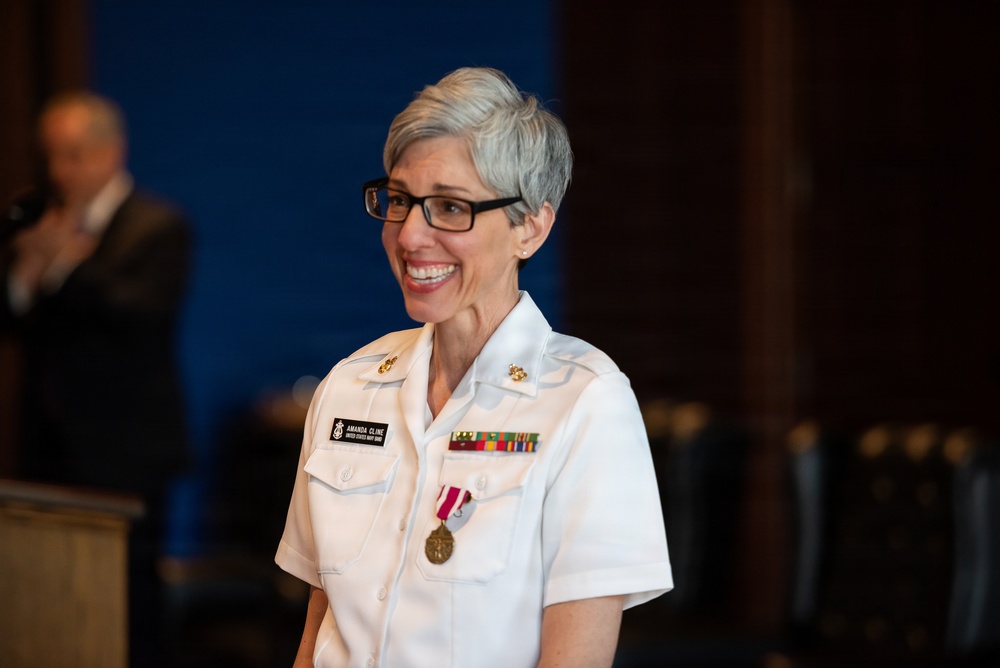 Senior Chief Musician Amanda Cline Retires after 20 Years