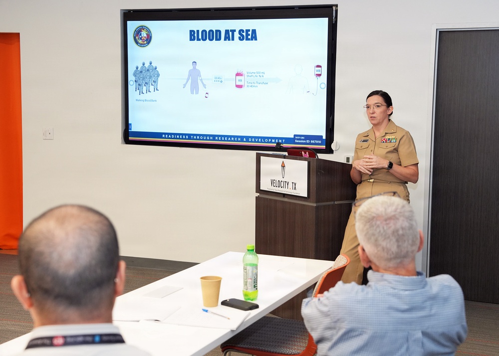NAMRU San Antonio shares Maritime Combat Casualty Care with USAISR, USAF 59th MDW, University of Louisville