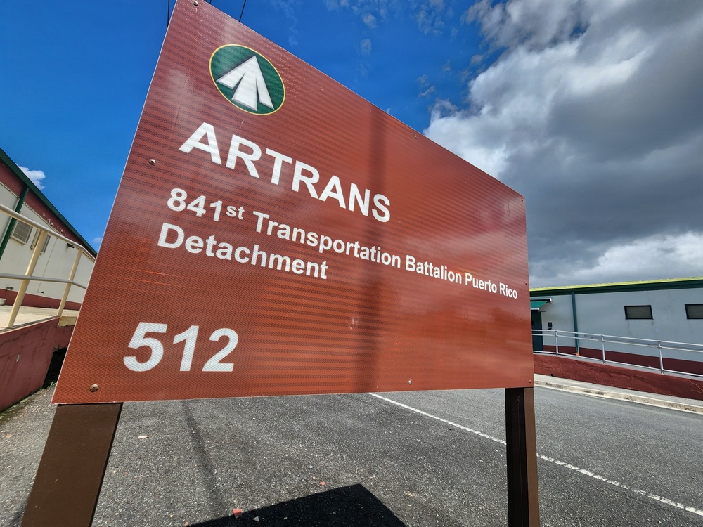 Active-duty logistics units with presence at Fort Buchanan enable strategic military equipment movement anytime, anywhere