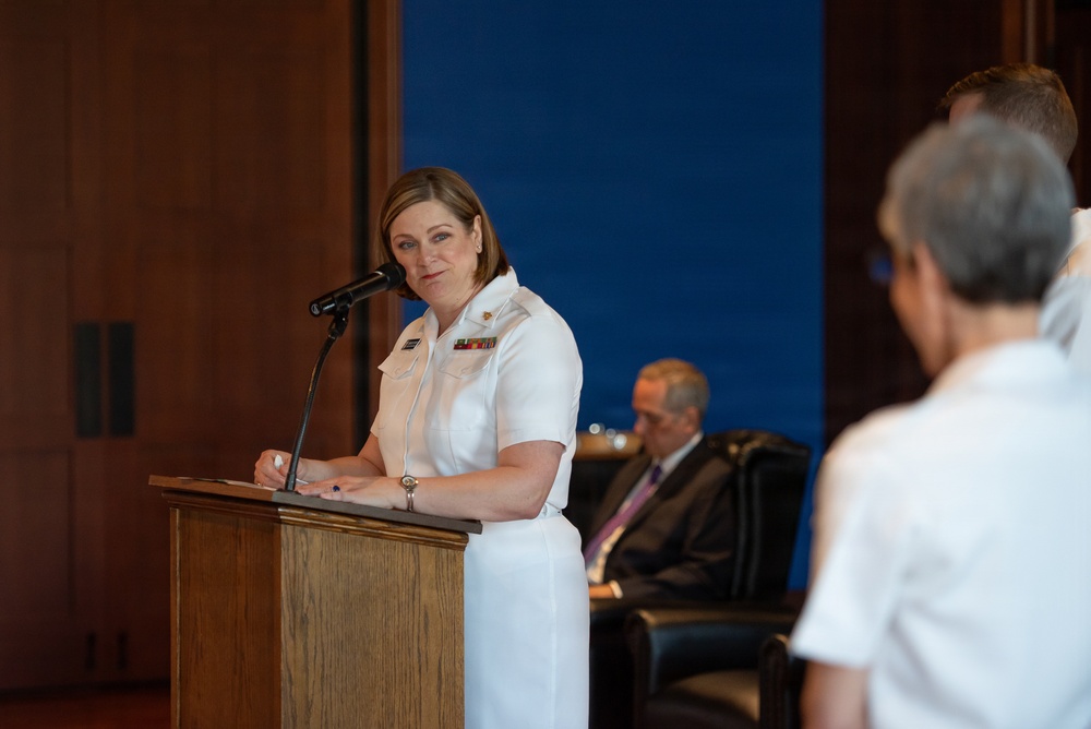 Senior Chief Musician Amanda Cline Retires after 20 Years