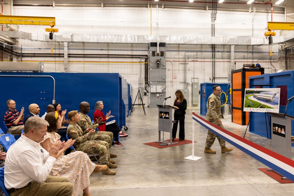 Anniston Army Depot Holds Ribbon Cutting for Welding Repair Facility