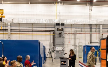 Anniston Army Depot Holds Ribbon Cutting for Welding Repair Facility