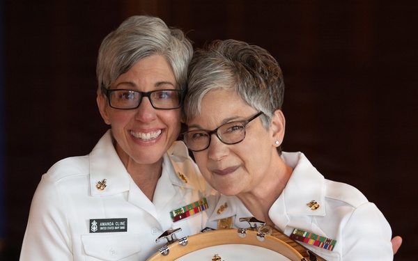 Senior Chief Musician Amanda Cline Retires after 20 Years