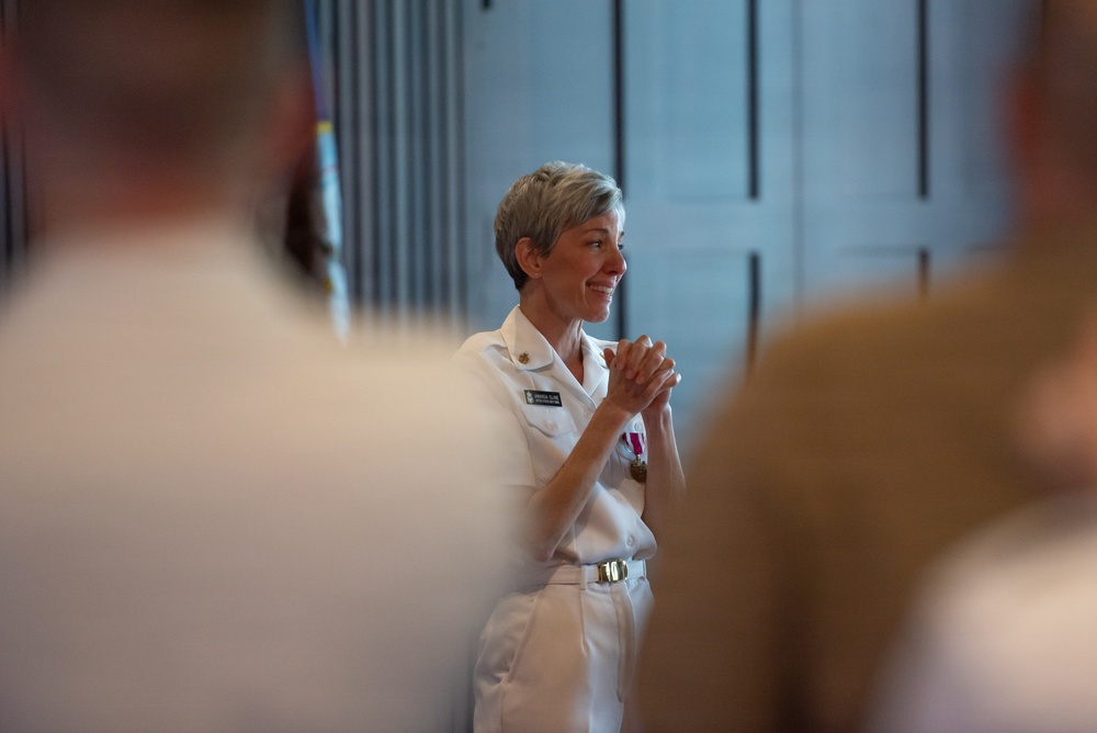 Senior Chief Musician Amanda Cline Retires after 20 Years