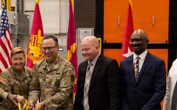 Anniston Army Depot Holds Ribbon Cutting for Welding Repair Facility