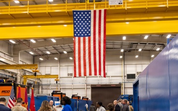 Anniston Army Depot Holds Ribbon Cutting for Welding Repair Facility