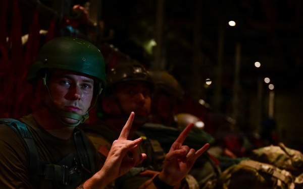 Airborne Forces Seize the Night during STORM FLAG 26-07