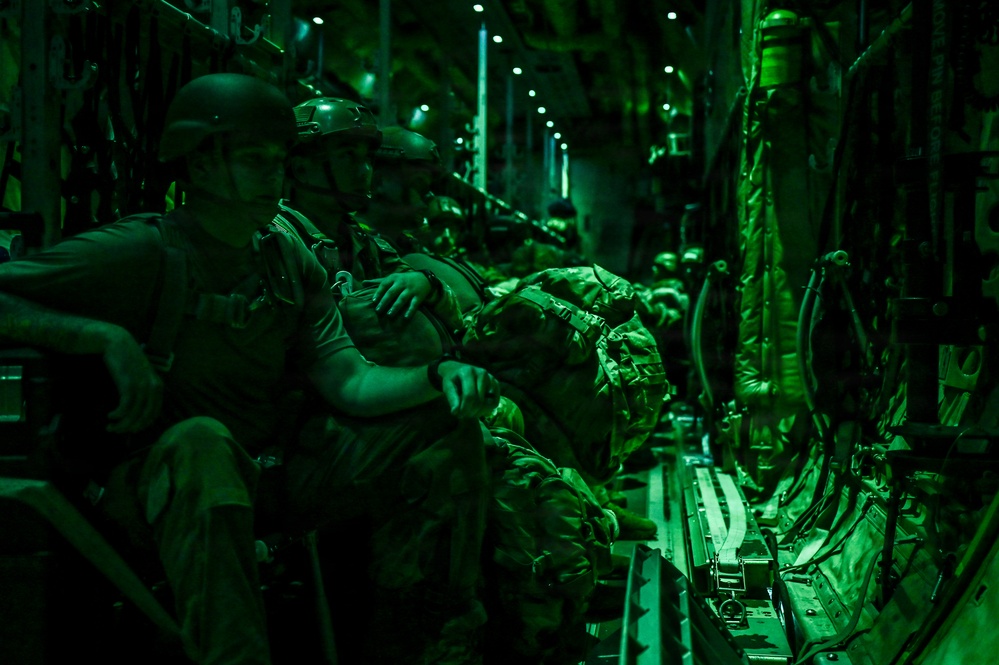 Airborne Forces Seize the Night during STORM FLAG 26-07