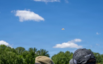 Distinguished Visitors observe emerging defense technologies during T-REX 26-2 at Camp Atterbury