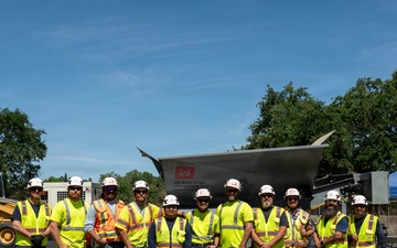 U.S. Army Corps of Engineers Sacramento District employees participate in sandbagging training