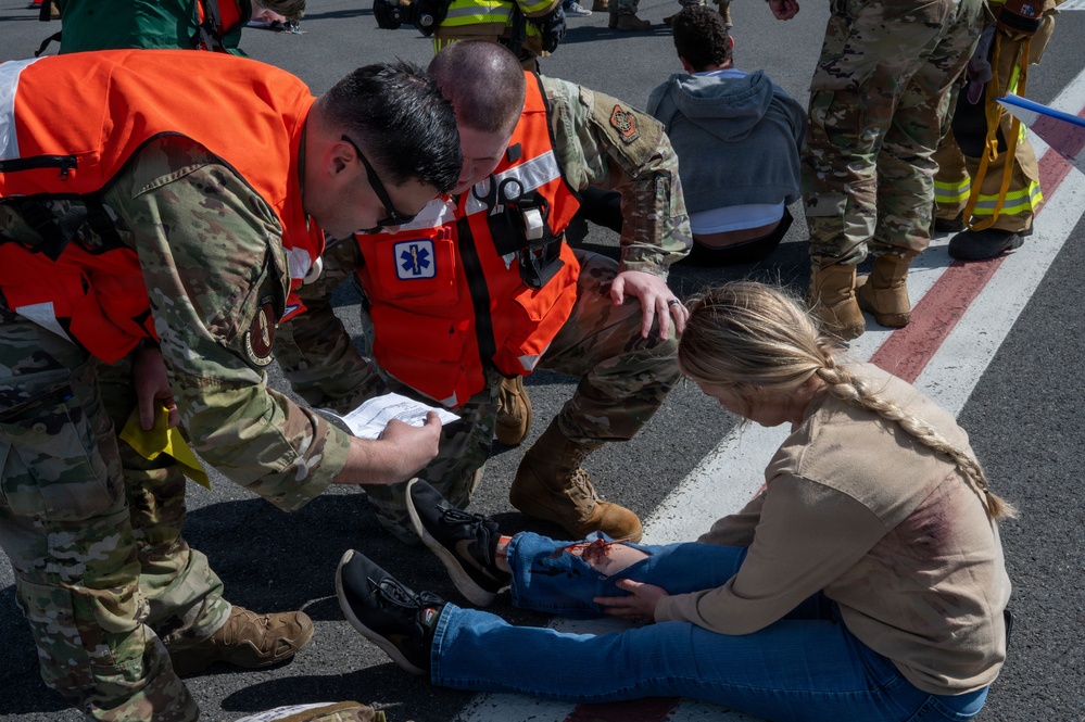 Fairchild AFB conducts major accident response exercise ahead of SkyFest 2026