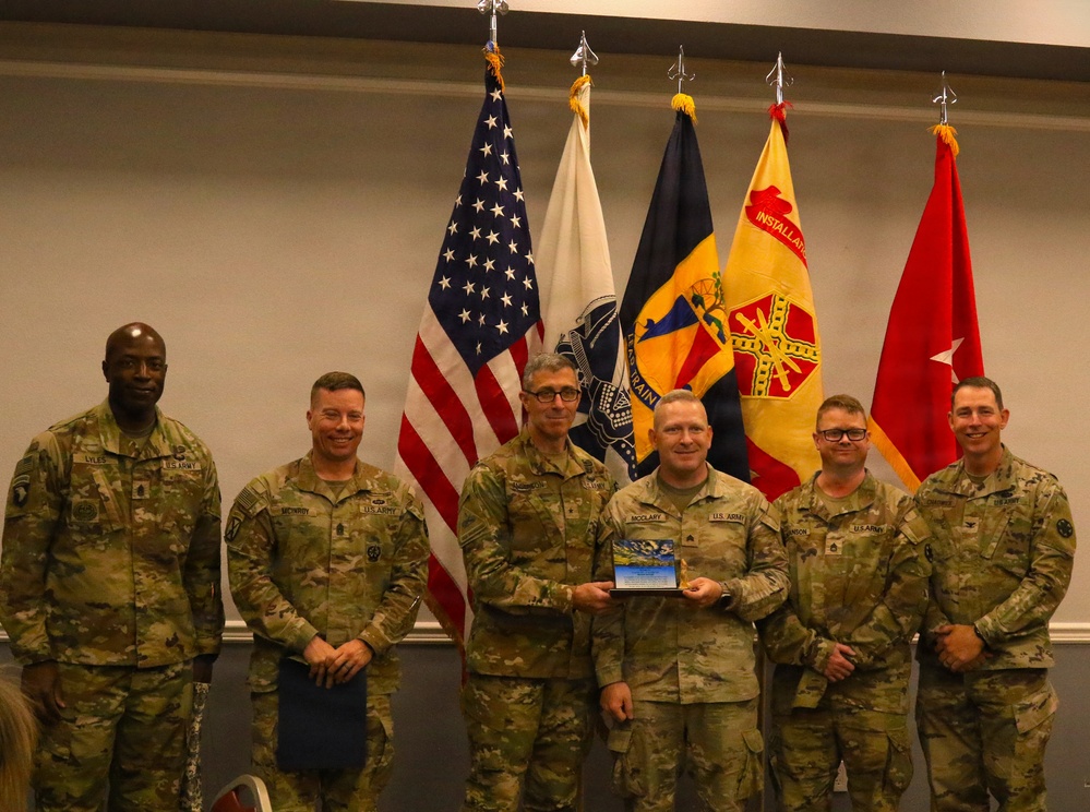 Jason Krawietz, 916th Support Brigade Volunteer Recognition