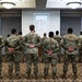 Victory Reception Company Patching Ceremony