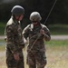 U.S. Army Soldiers with the 335th Signal Command Set Up Antennas in Preparation for the Best Squad Competition