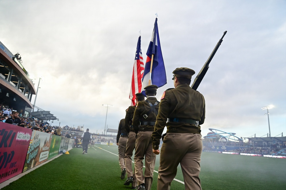 Colorado Switchbacks Host Military Appreciation Game