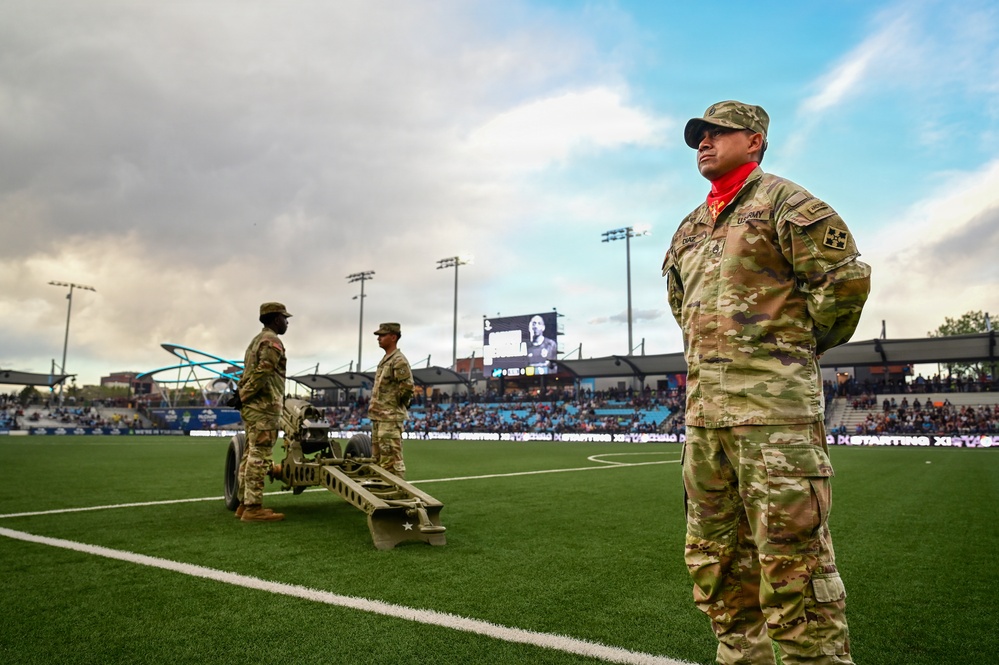 Colorado Switchbacks Host Military Appreciation Game