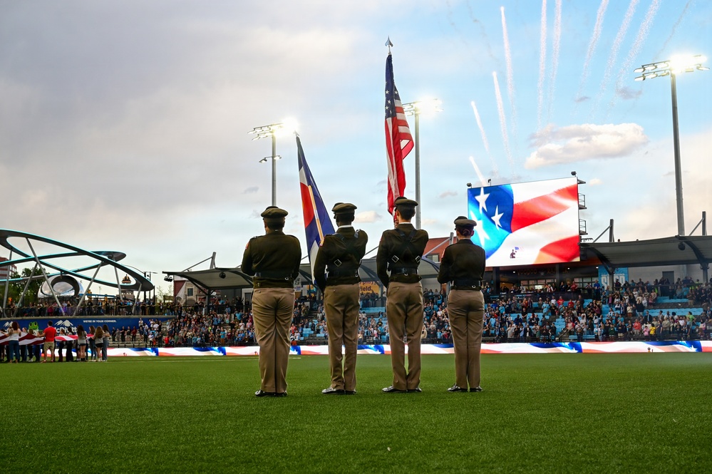 Colorado Switchbacks Host Military Appreciation Game
