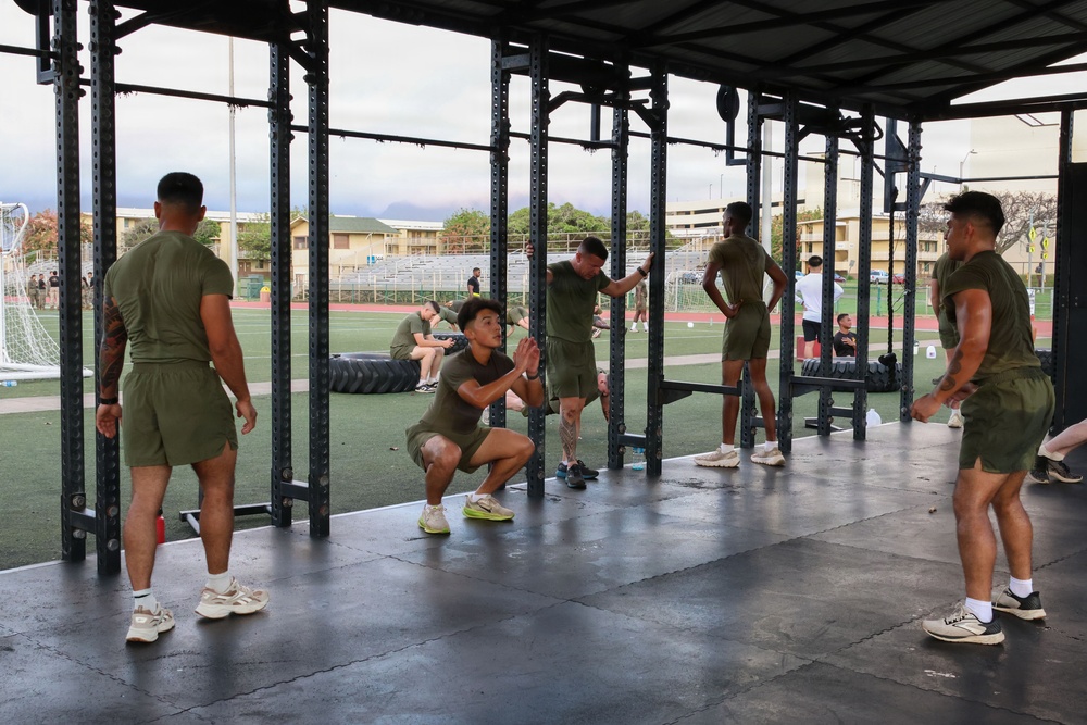 MAG-24 participates in the Murph Challenge