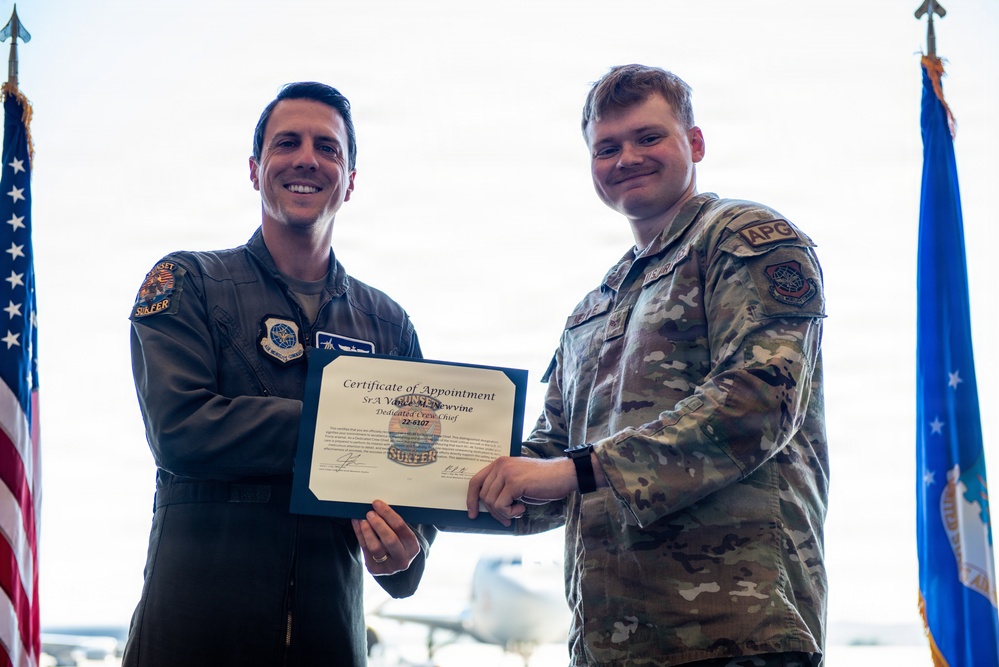 Dedicated Crew Chief Ceremony: Pride, Tradition and Readiness