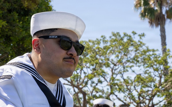 Service Members visit LA Galaxy Stadium