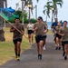 Members of the 25th Air Operations Support Squadron host a 24-hour memorial run for fallen TACP servicemembers