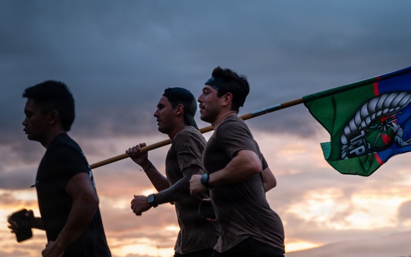 25th Air Operations Support Squadron host a 24-hour memorial run for fallen TACP servicemembers