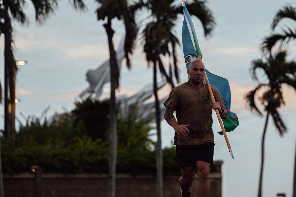 25th Air Operations Support Squadron host a 24-hour memorial run for fallen TACP servicemembers