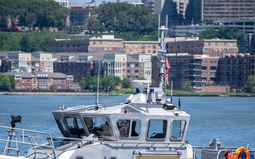 U.S. Coast Guard Cutter Vincent Danz arrives in New York City ahead of commissioning