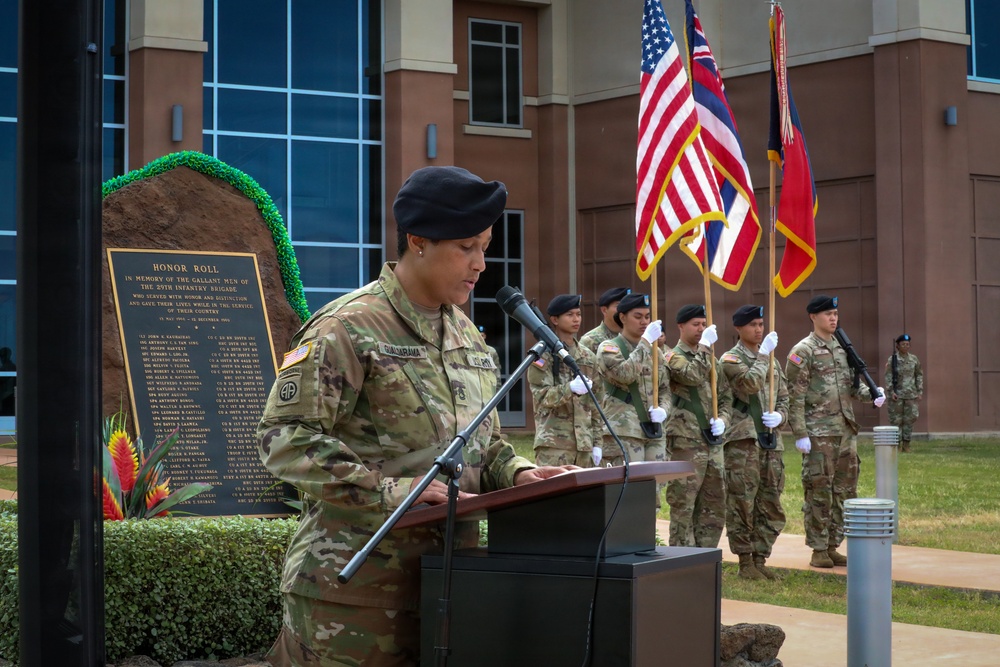 29th Infantry Brigade Combat Team 2026 Memorial Day Ceremony
