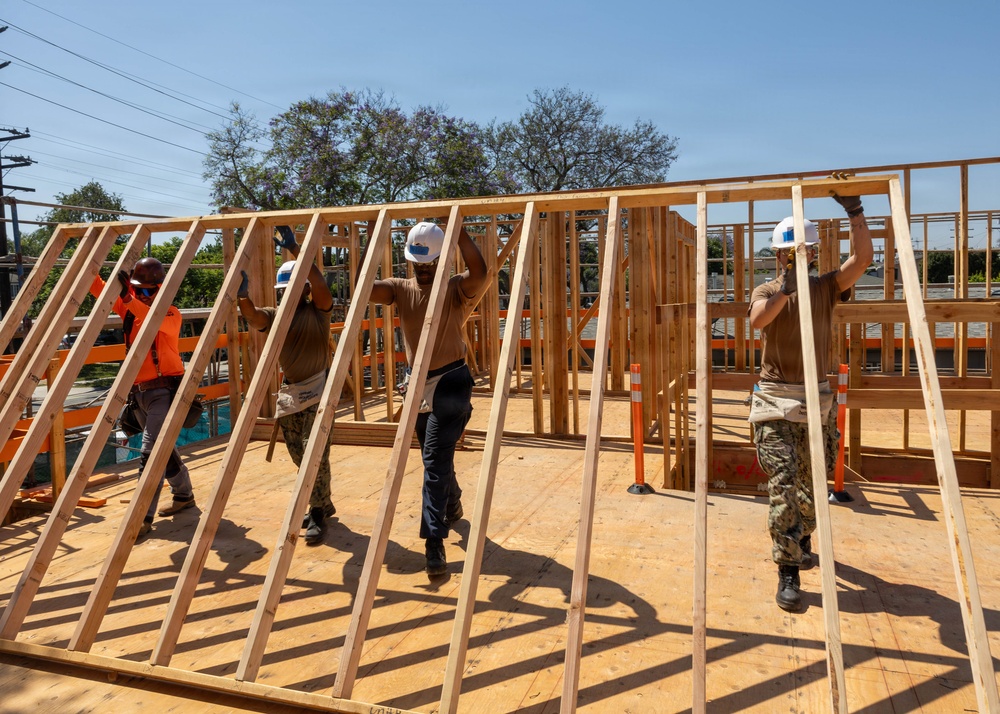 LA Fleet Week 2026 Habitat for Humanity Housing Construction Event