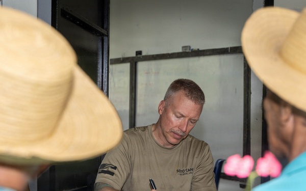 U.S. Service Members provide care to Azuero Panama in collaboration with Juntos por la Salud