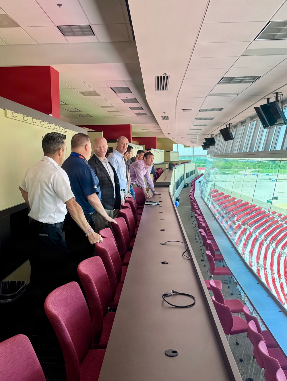 JIATF-401 Leaders Visit Kansas City 2026 FIFA World Cup Stadium