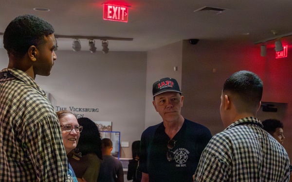 Sailors visit the National Civil War Museum during Harrisburg Navy Week