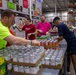 Sailors volunteer at Central Pennsylvania Food Bank during Harrisburg Navy Week