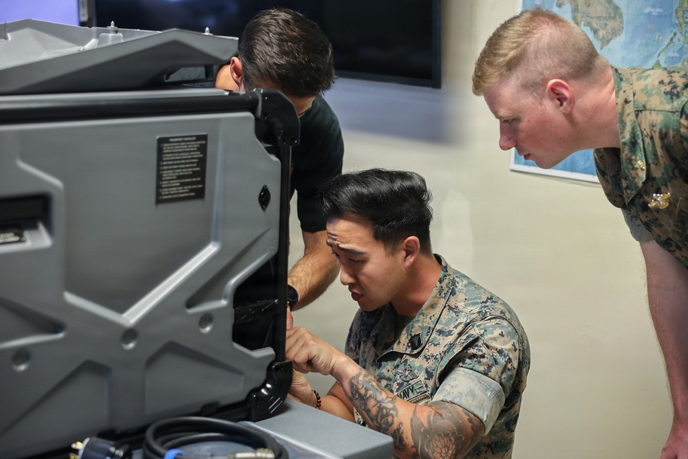 U.S. Navy Sailors with 3rd Marine Logistics Group Conduct Field Sterilization Training