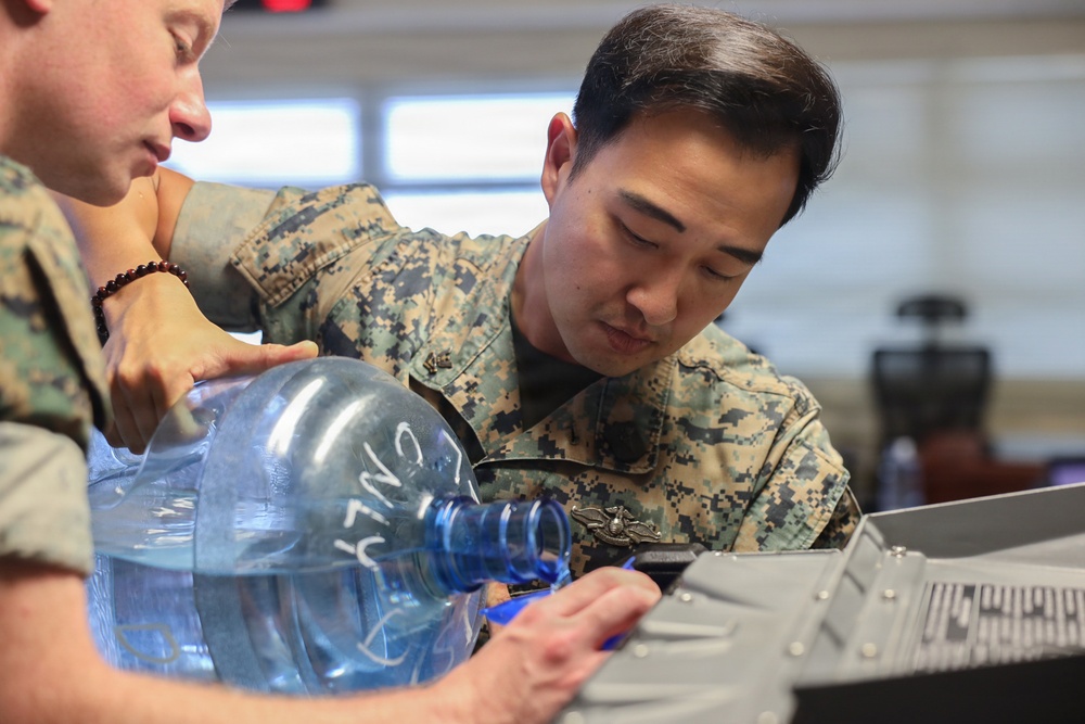 U.S. Navy Sailors with 3rd Marine Logistics Group Conduct Field Sterilization Training