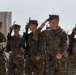 3rd Littoral Combat Team holds a change of command ceremony while deployed in the Philippines