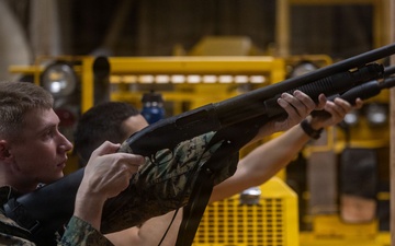 U.S. Marines Conduct M-500 Familiarization Training