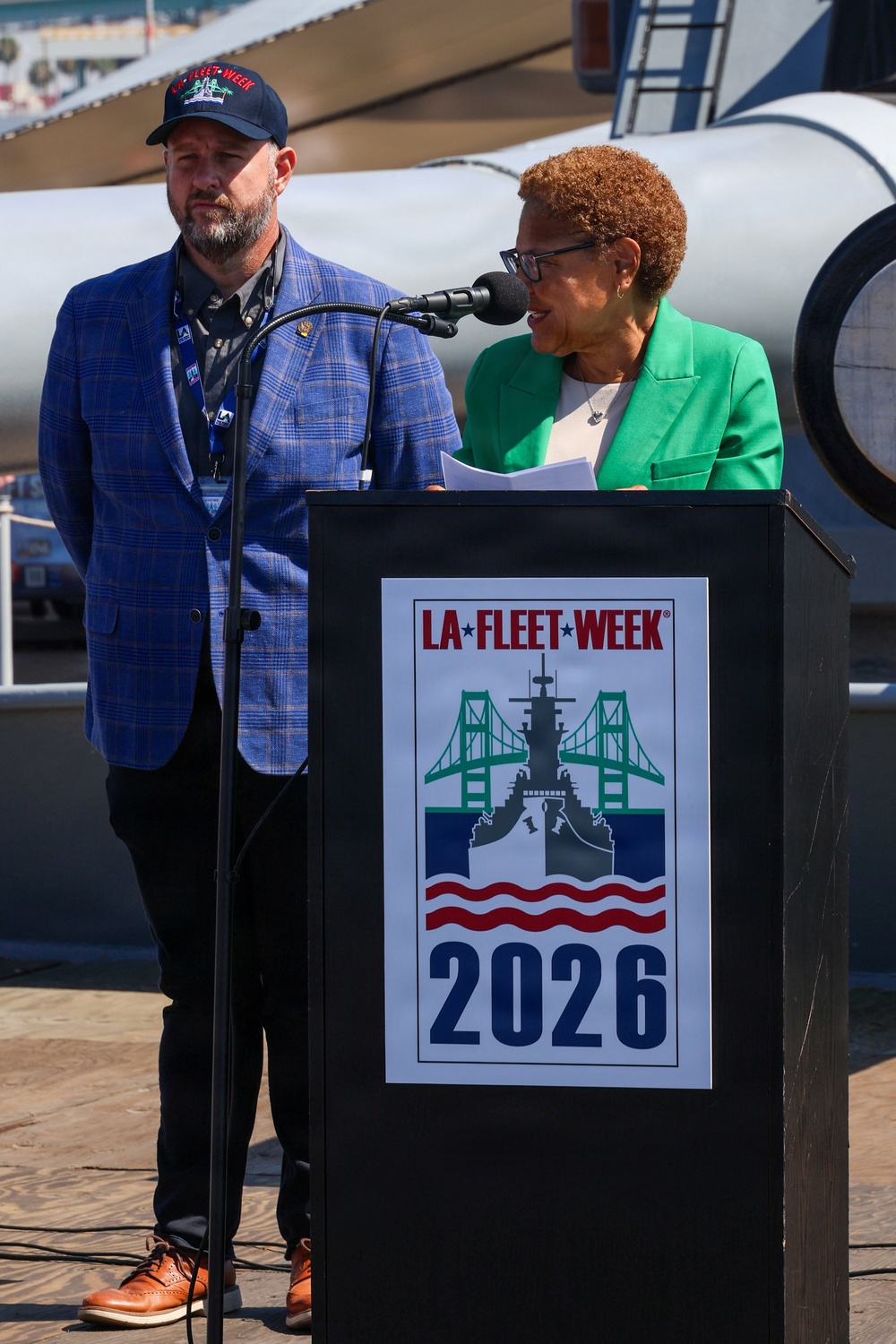 Los Angeles Mayor kicks off Fleet Week