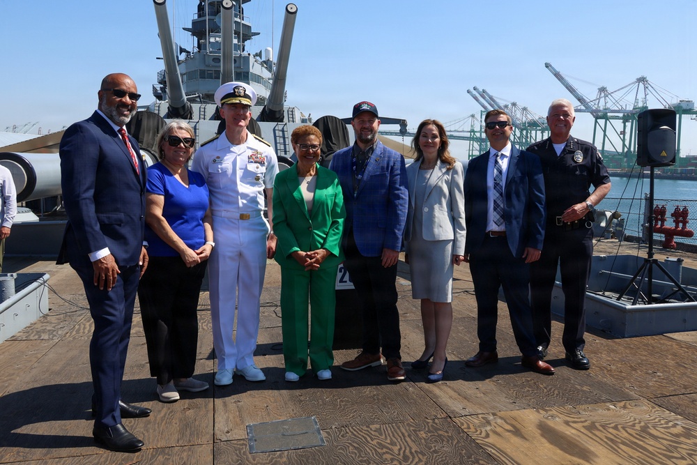 Los Angeles Mayor kicks off Fleet Week