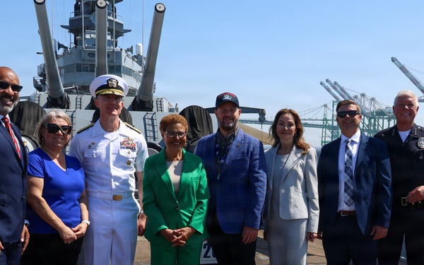 Los Angeles Mayor kicks off Fleet Week